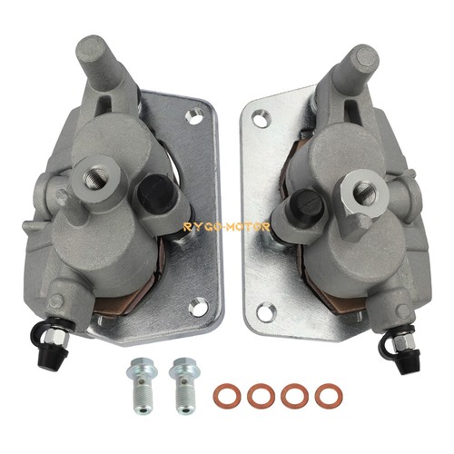 Front Brake Calipers & Pads for Yamaha YFZ450 YFZ450R YFZ450X 2004-2024 - Picture 4 of 12
