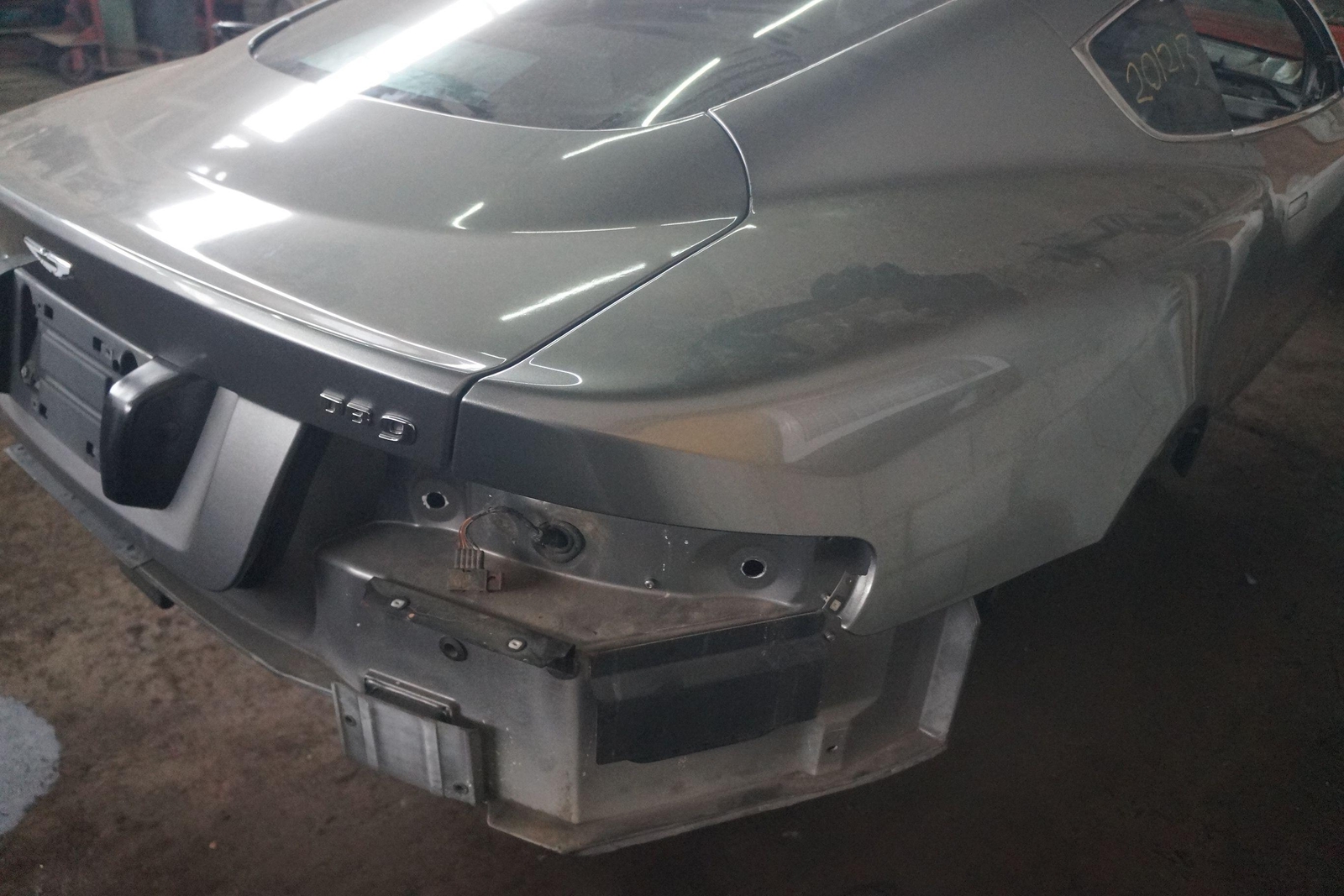 Rear Right Quarter Panel Body Structural Metal Cut Coupe Aston Martin Db9 2005