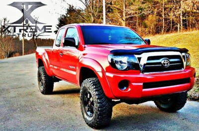 Paintable Smooth Extended Fender Flares Full Set For 05-11 Toyota Tacoma 6' Bed