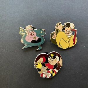 Mini-Pin Collection Villains Ursula Flotsam Jetsam Only Disney Pin 78568