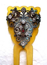 ANTIQUE HAIR COMB - NO US IMPORT FEES