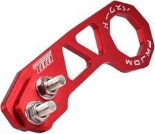 gancho de remolque estilo JDM rojo deportivo para trasero de racing auto Nuevo