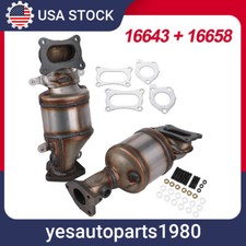 Catalytic Converter Bank 12 For Honda Accord 2008-2017 Pilot 2009-2019 3.5l V6