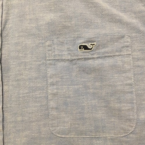 Vineyard Vines Slim Fit Tucker Mens XXL Button Front Collared L/S Shirt 2XL - Foto 6 di 7