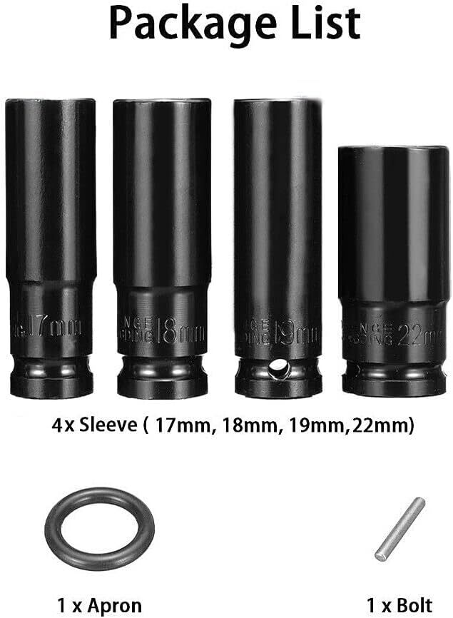 Cordless Impact Wrench Socket 1/2" Brushless Impact Gun Electric Wrench