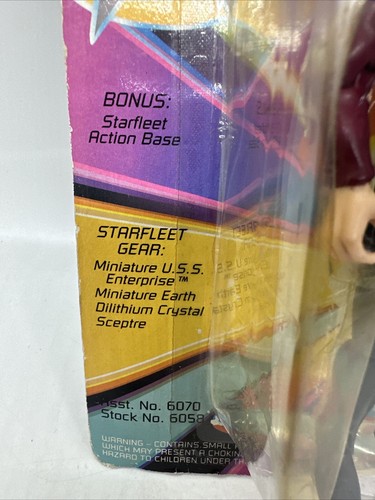 STAR TREK The Next Generation Q Mischievous Omniscient Being Playmates, 1993 5” - Picture 8 of 13