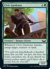4x Civic Gardener - Foil ~ Near Mint Streets of New Capenna MTG Magic x4 4 Ultim