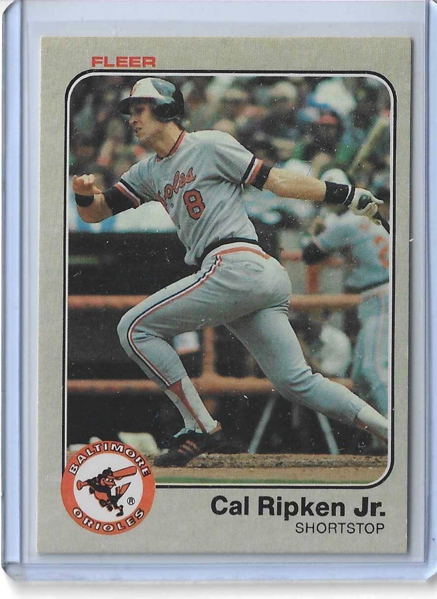 1983 Fleer Cal Ripken Jr #70 Orioles