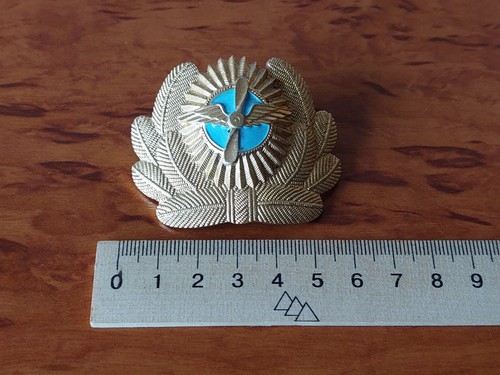 Soviet Cockade Civil Aviation. Hat Cap Uniform badge. Army USSR. Original - Picture 13 of 13