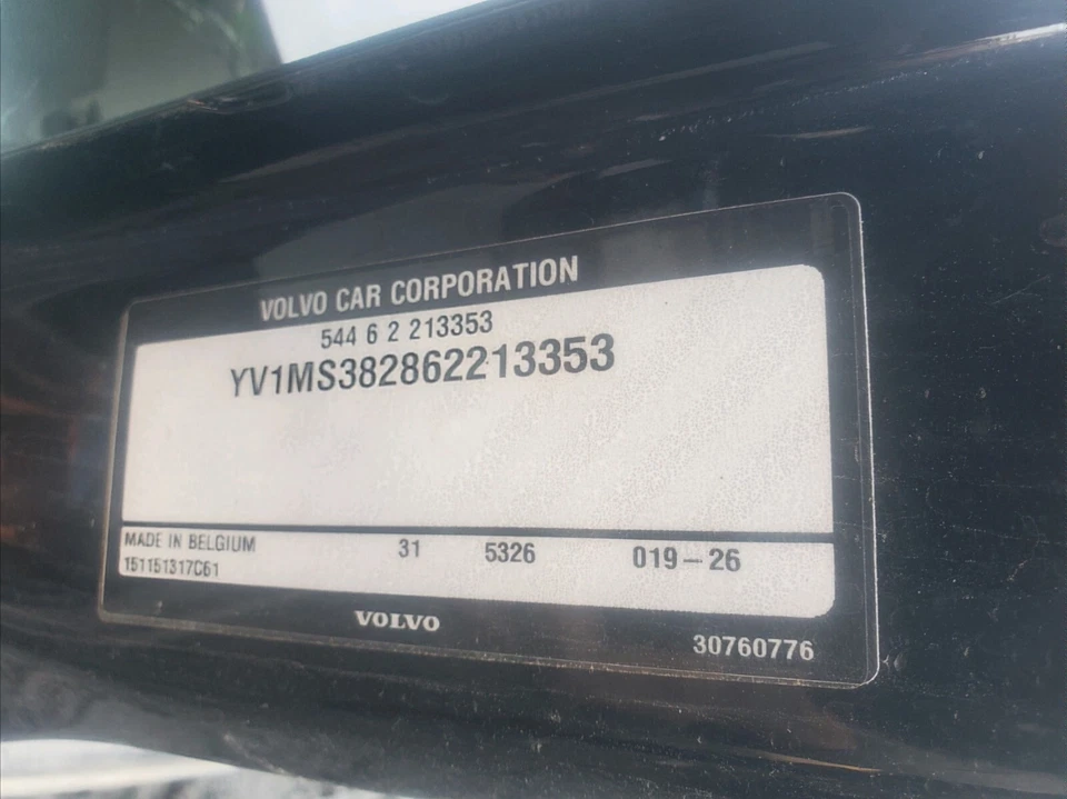 Volvo S40 2006 2,4 L manual asiento del lado del pasajero delantero derecho cuero 26 Foto 4 de 4