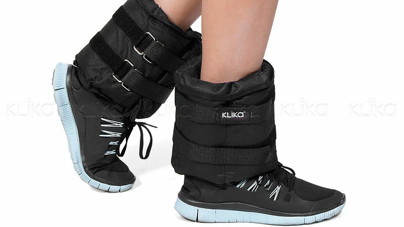 2x ADJUSTABLE ANKLE WEIGHTS GYM EQUIPMENT WRIST FITNESS YOGA 1kg 2kg 2.5kg 5kg - image 4 of 4