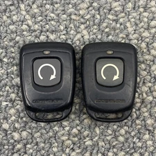 x2 CODE ALARM Key Fob Remote Keyless Entry Alarm RED LED H50T45 CATX1B *TESTED*