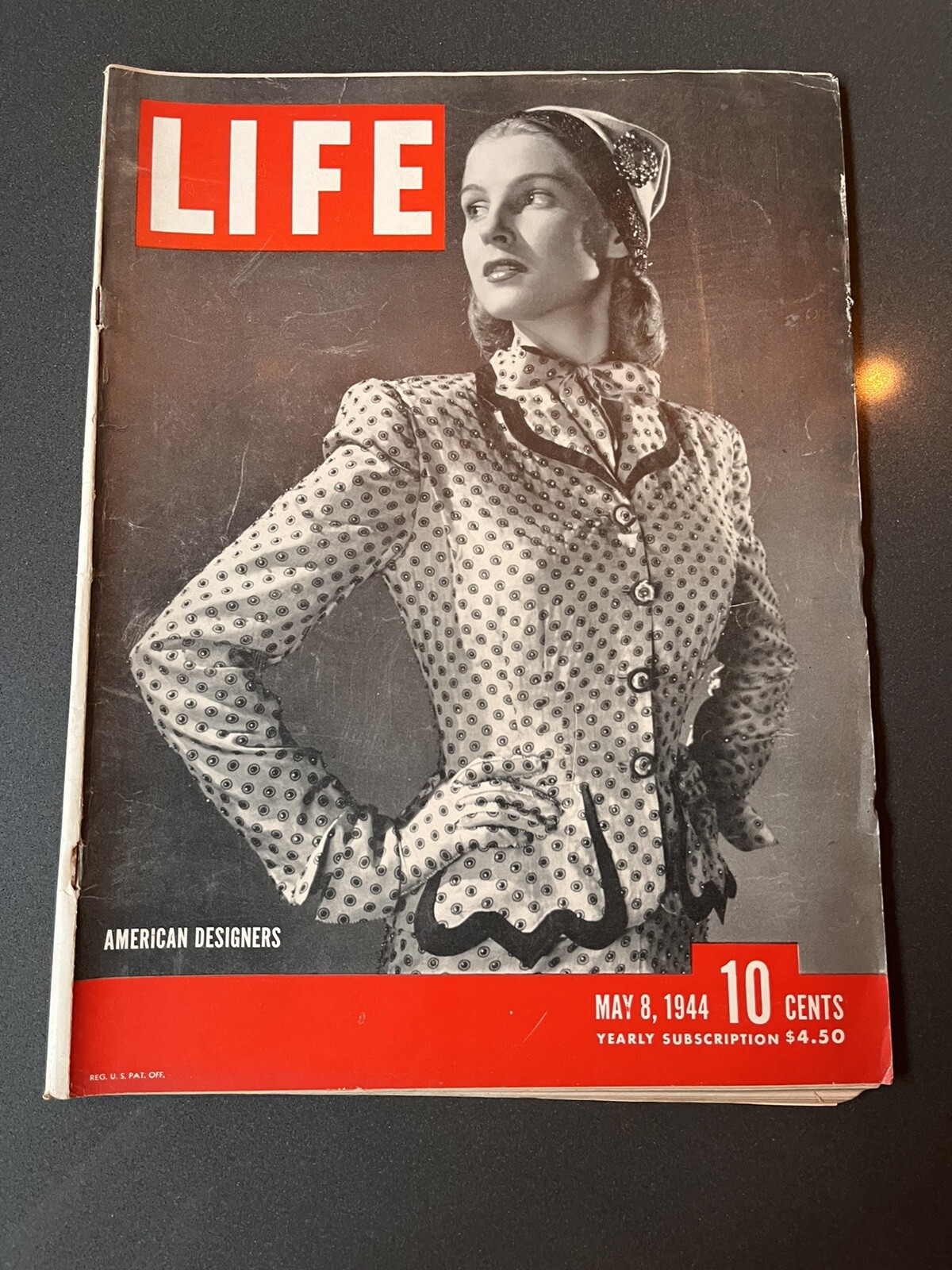 Life Magazine WWII US Navy Corsair Planes American Designers May 8 1944 NICE Ads