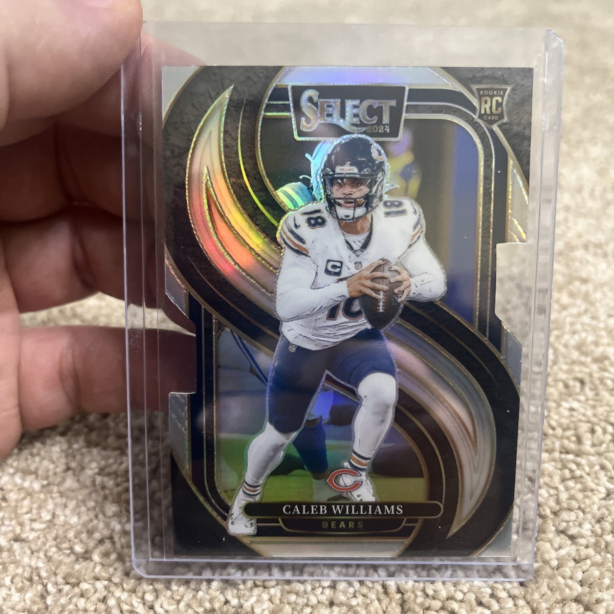 2024 Panini Select - Caleb Williams Premier Level Die-Cut