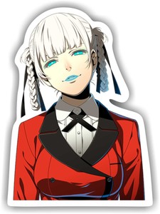 2x kakegurui anime die cut sticker decals size 6x5