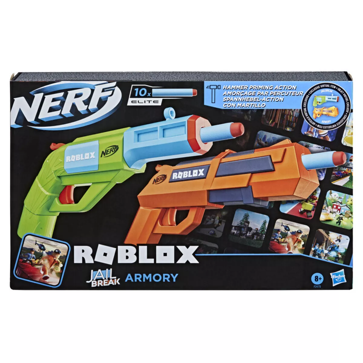 Nerf Elite Roblox Jailbreak Armory 2 Blasters 10 Darts DLC Code