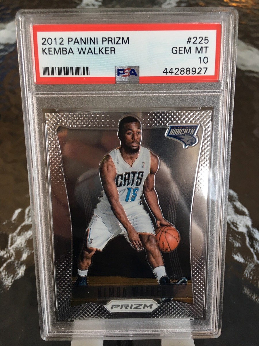 2012 Panini Prizm Kemba Walker #225 PSA 10 Gem Mint Rookie Card