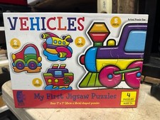 Ceaco Kids Puzzle My First Jigsaw Puzzles Vehicles 4 different New Sealed