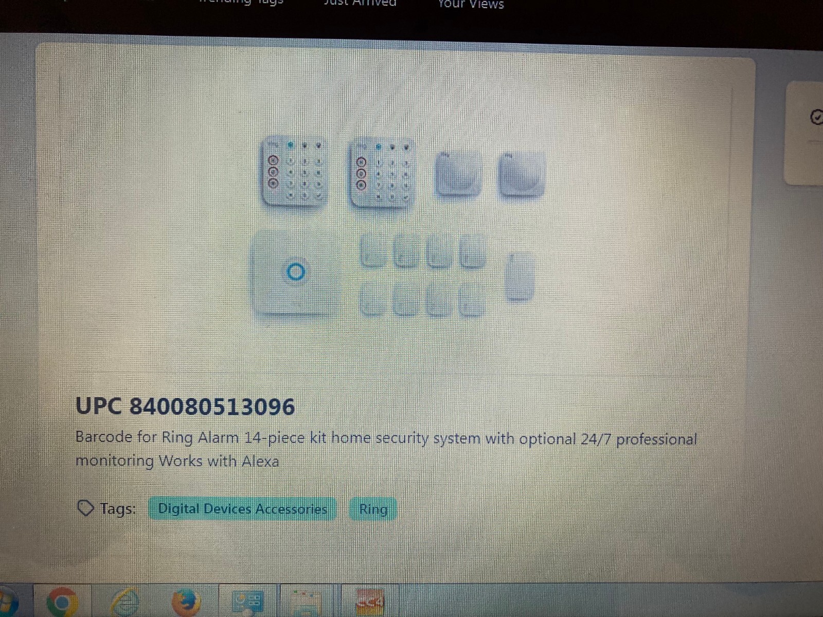🔥Ring Alarm 14 Piece Kit (2nd Gen) Home Security System Works w/ Alexa