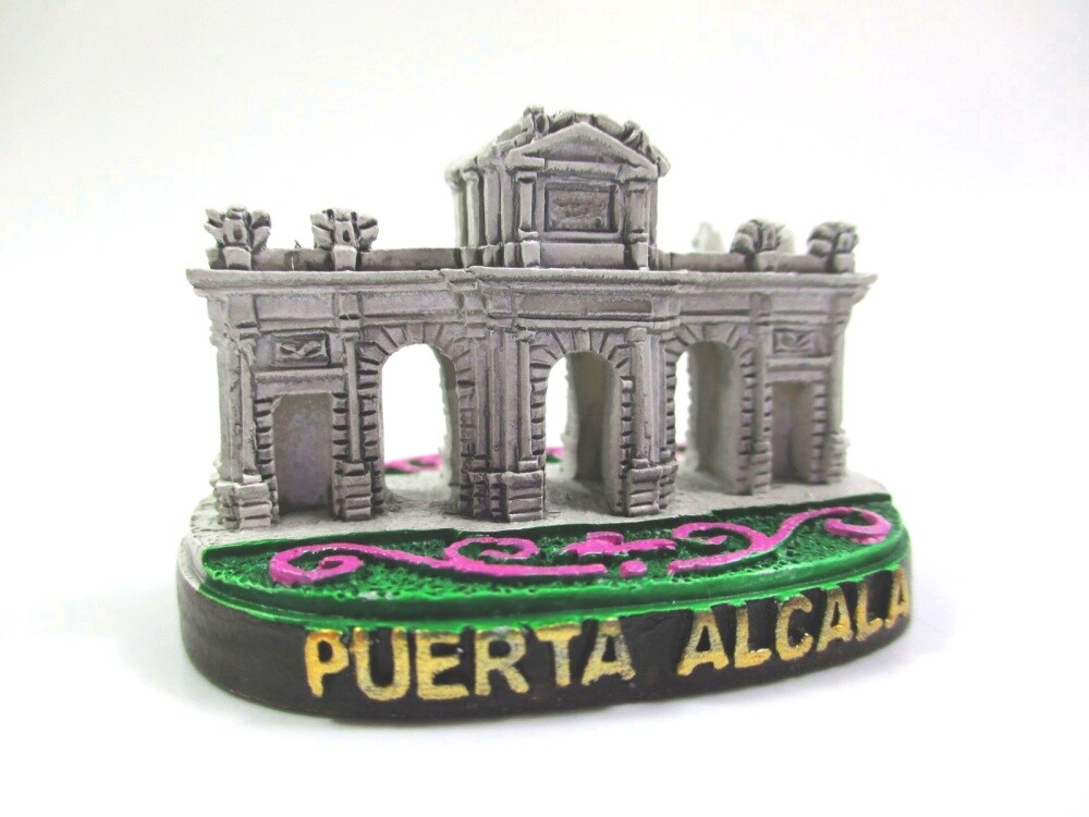 Madrid Model Souvenir Spain Spain Puerta de Alcala Poly Monument