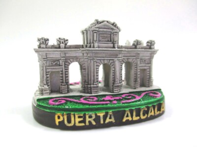Madrid Modell Souvenir Spanien Spain Puerta de Alcala Poly Monument
