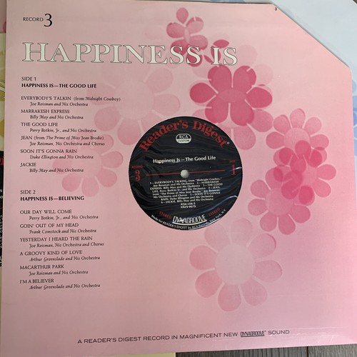 Happiness Is Set of 9 Vinyl Records LP 1970 Readers Digest RCA Dynagroove - Picture 7 of 24