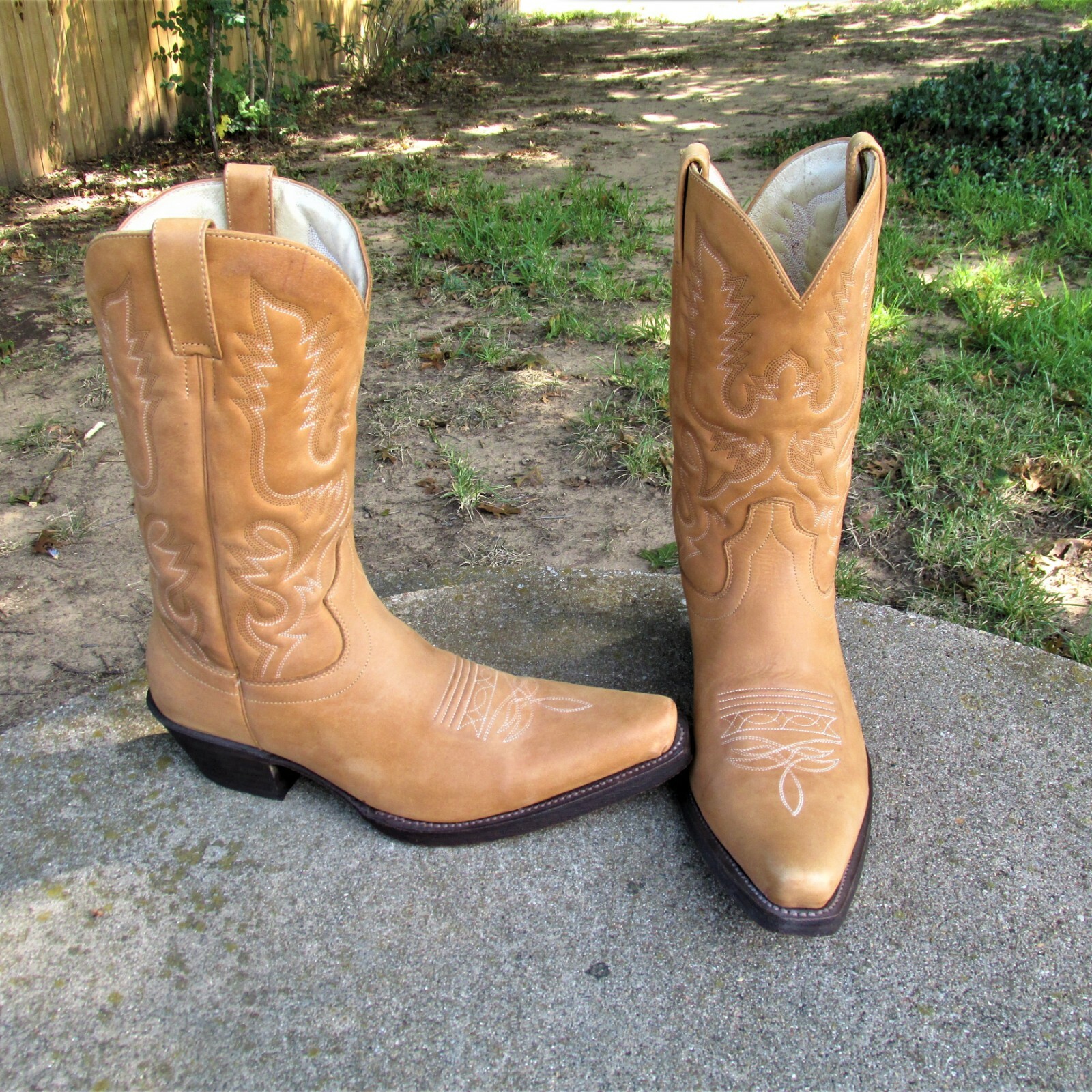 ALDO COWBOY WESTERN BOOTS MEN\u0026#039;S 8 