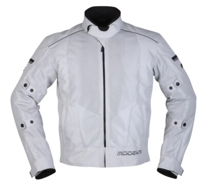 Modeka Veo Air Motorradjacke Kurzgröße (Hellgrau) Gr: KXXL