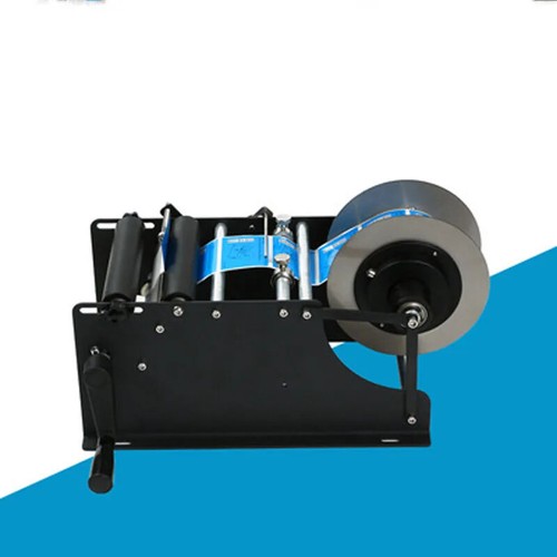 Manuelle Rundflaschenetikettiermaschine Flaschenetikettierer Metallflaschenverpackungsmaschine - Bild 5 von 6