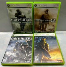 Call of Duty-Halo 3 Xbox 360 Game Lot -Complete-Tested- Great!-CIB
