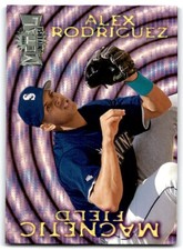 1997 Skybox Metal Universe - Magnetic Field Alex Rodriguez #9 for