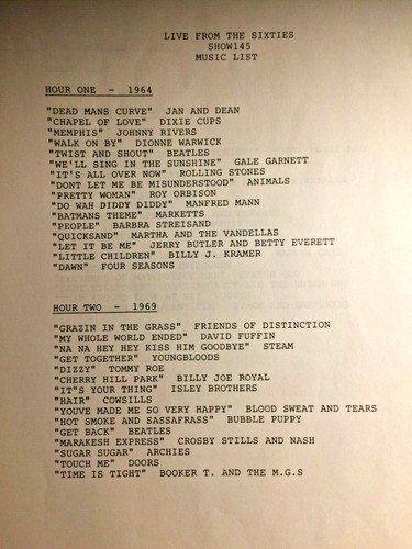 RADIO SHOW: 60's LIVE w/REAL DON STEELE 10/22/90 CSN, STEAM, STATUS QUO, PEOPLE - Picture 3 of 7