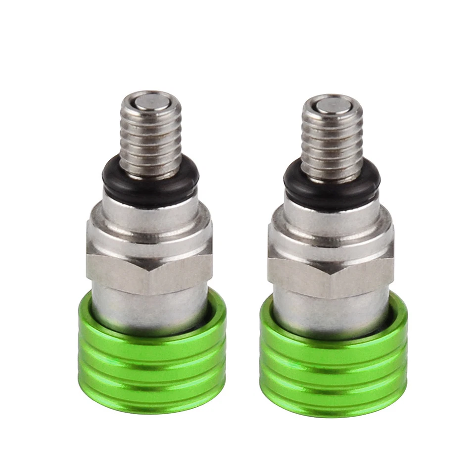 M5x0.8 CNC Fork Air Bleeder Valves For Kawasaki KX250 1989-2007 KX250F 2004-2014 - Image 2 of 4