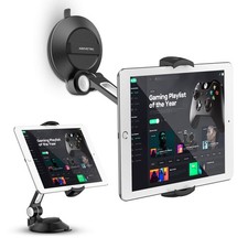 AboveTEK iPad Suction Mount, Phone Tablet Stand Holder with Suction Cup Fits ...