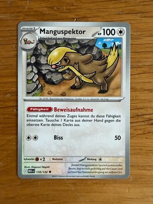 Pokemon Karte - Manguspektor - MEG - 110/132