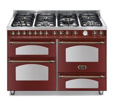 LOFRA Cuisine 120CM Bourgogne/Bronze Ce.a 3 Fours 7 Fireside RR126SMFET + Mft /