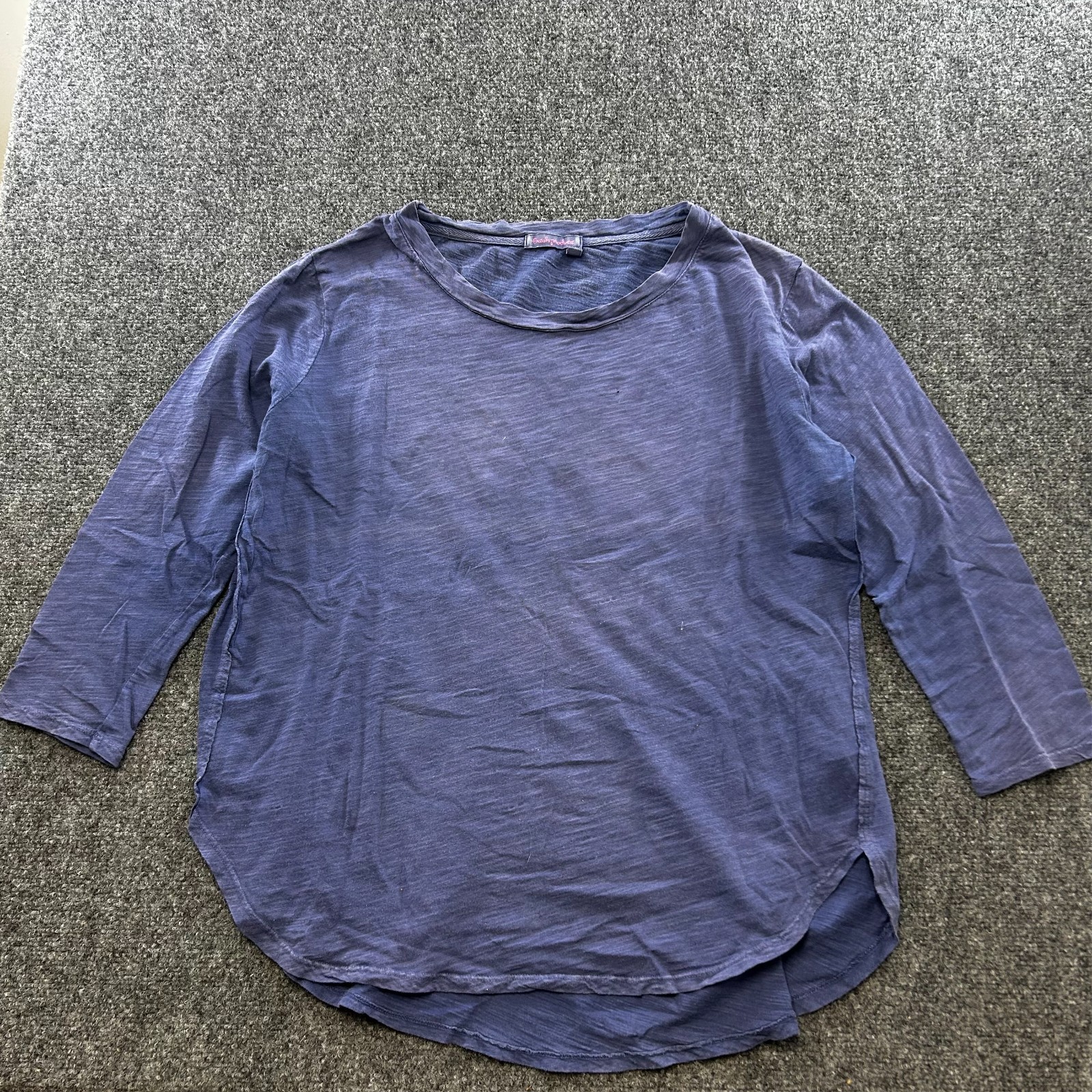 Women's Fresh Produce Casual Lightweight Cotton Costal Thin Top Shirt - Size L
