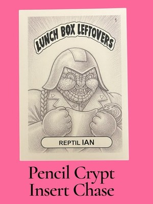 Lunch Box Leftovers After These Messages OS2 REPTIL IAN Pencil Crypt 1:4 Insert