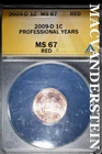 2009-D Lincoln Memorial Cent — photo from another recent sale