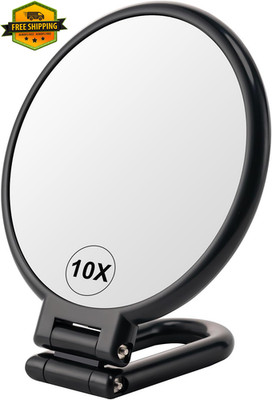 Magnifying Makeup Mirror 1X 10X Double Sided Foldable Travel Vanity