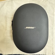 Genuine Bose QuietComfort Ultra Over-Ear Headphones Case - Black Charger  Audio