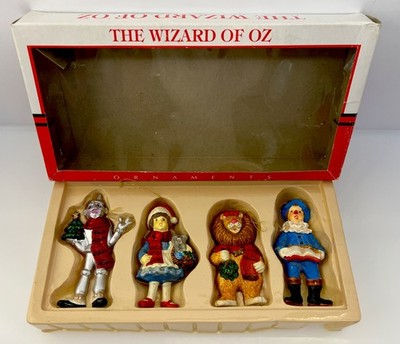 KURT S. ADLER The Wizard Of Oz 4-Piece Boxed Set Item No H1389 Santa s World VTG