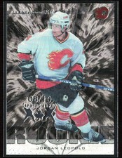 Jordan Leopold 2002-03 In The Game Used Toronto Spring Expo RC /10 A #97 Calgary