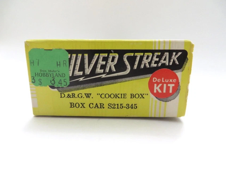 HO Silver Streak S215-345 Pro Built 40' D&RGW Wood "Cookie Box" BoxCar LowShip - Image 2 of 4