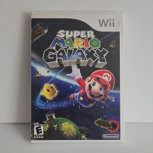 Super Mario Galaxy Nintendo Wii, Manual Included, Complete in Box, 2007