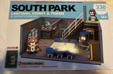 South Park Cartman’s Basement Kenny Token Cartman Construction Building Set New