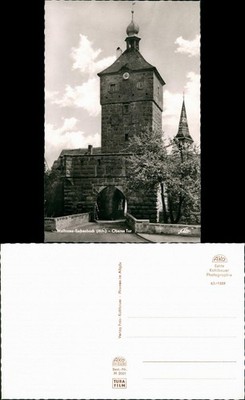 Ansichtskarte Wolframs-Eschenbach Oberes Tor (Wolframs-Eschenbach) 1960