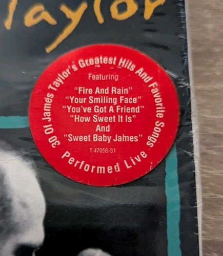 James Taylor (Live) 2 Cassette Set *New/Factory Sealed* 1993 - Picture 3 of 11