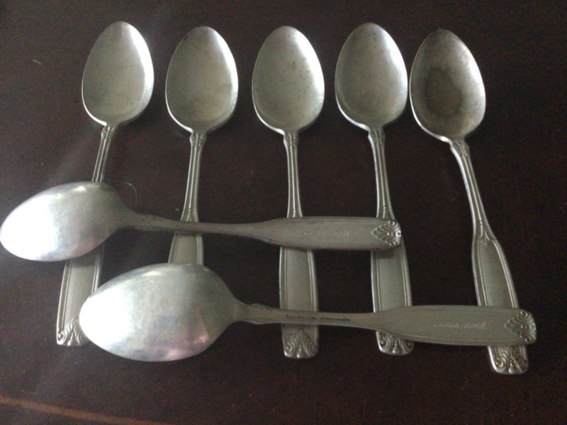 1 DUNES HOTEL SOUP SPOON VERY EARLY RARE HAVENT SEEN THESE FOR 40 YEARS+
