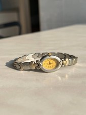 Vintage 1990s Calvin Klein quartz watch Glamour Rare 90s Link Bracelet Steel Y2K